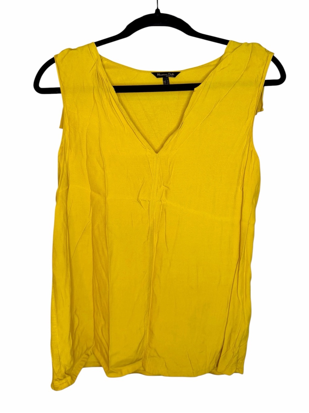 Massimo Dutti Mixed Media Relaxed Blouse - Size Small